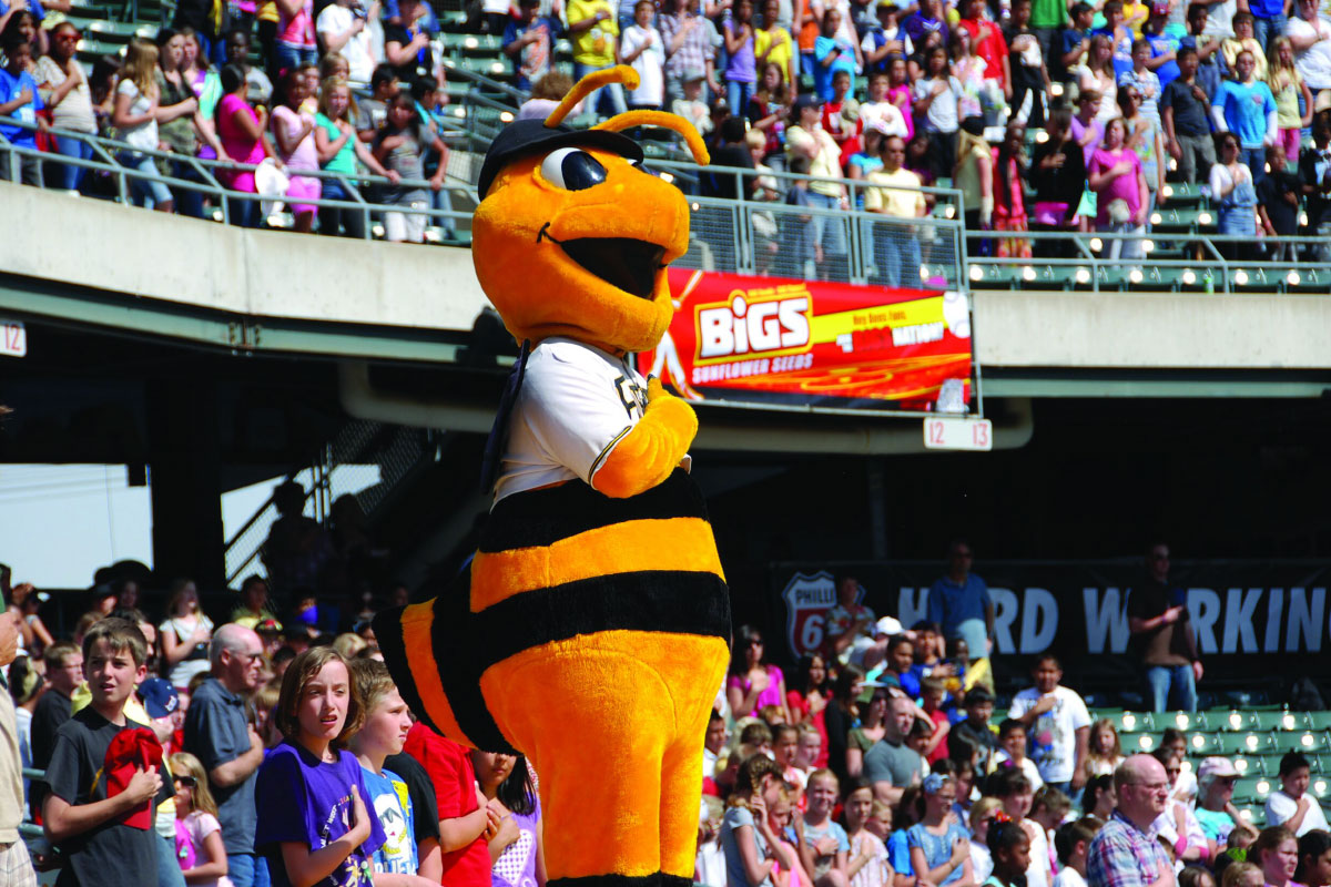 Bee mascot
