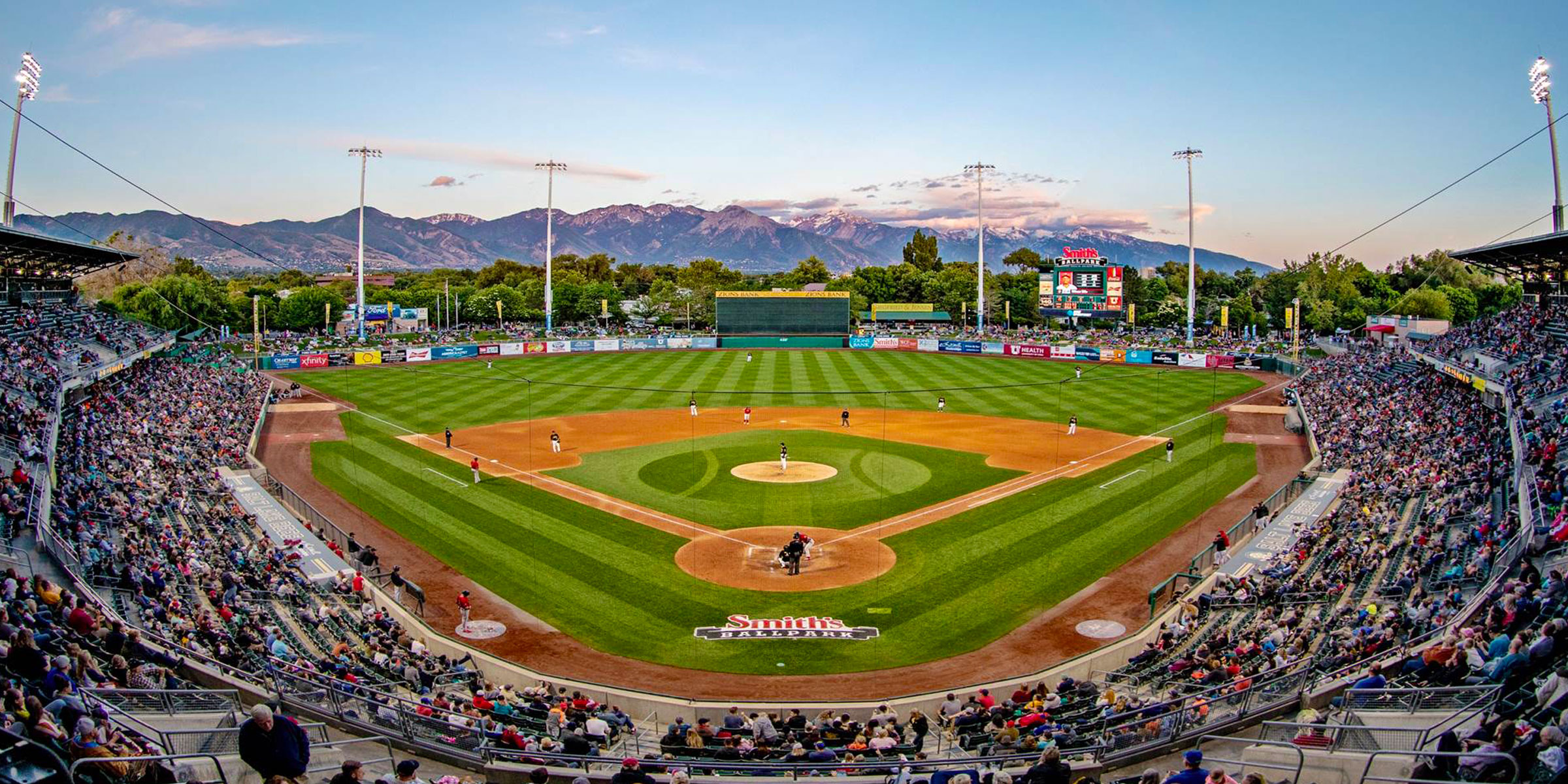 View of Baseball Diamond from Stands