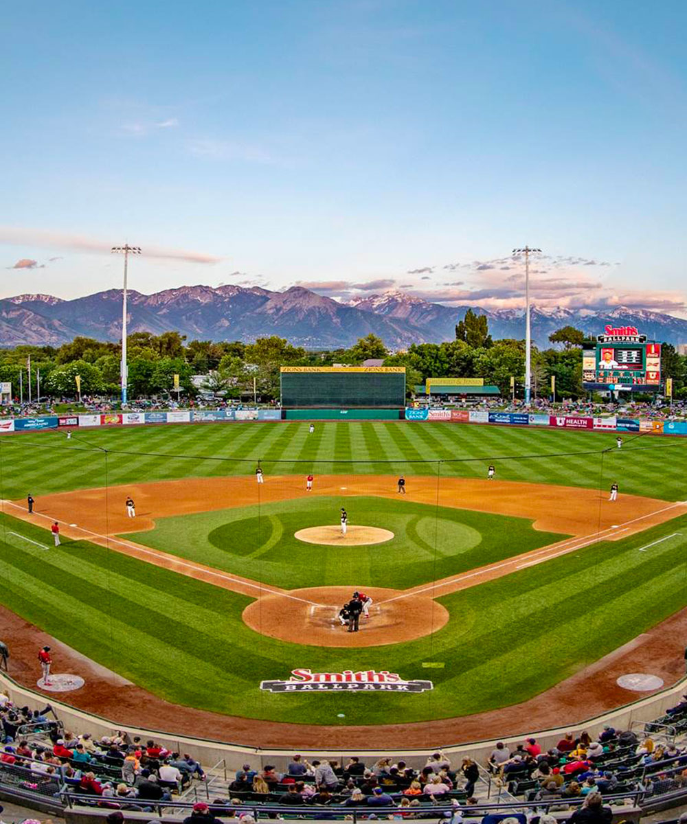 View of Baseball Diamond from Stands